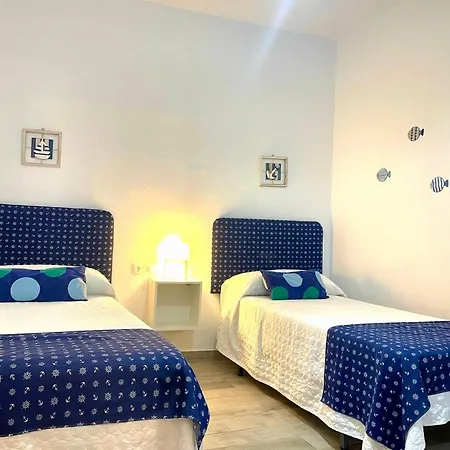 Conil Calle Trafalgar Centro Solo Familias Y Parejas דירה *